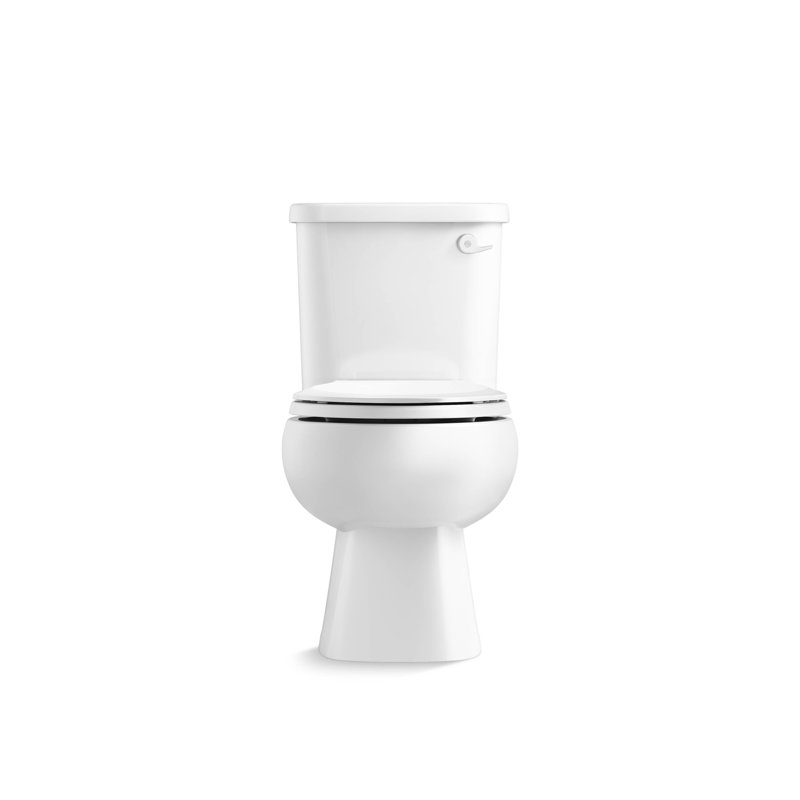 Windham Two-Piece Round-Front Toilet 1.28 Gpf