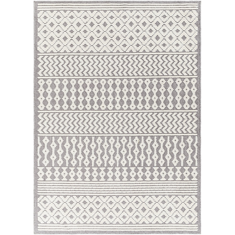 Anfernee Geometric Indoor Rug, Rectangle 7'10" x 10'1"