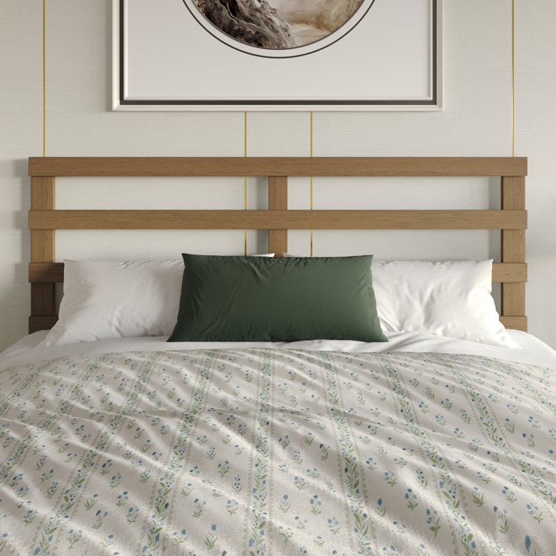 Tête de lit Tressy, Chêne clair, Double / Grand