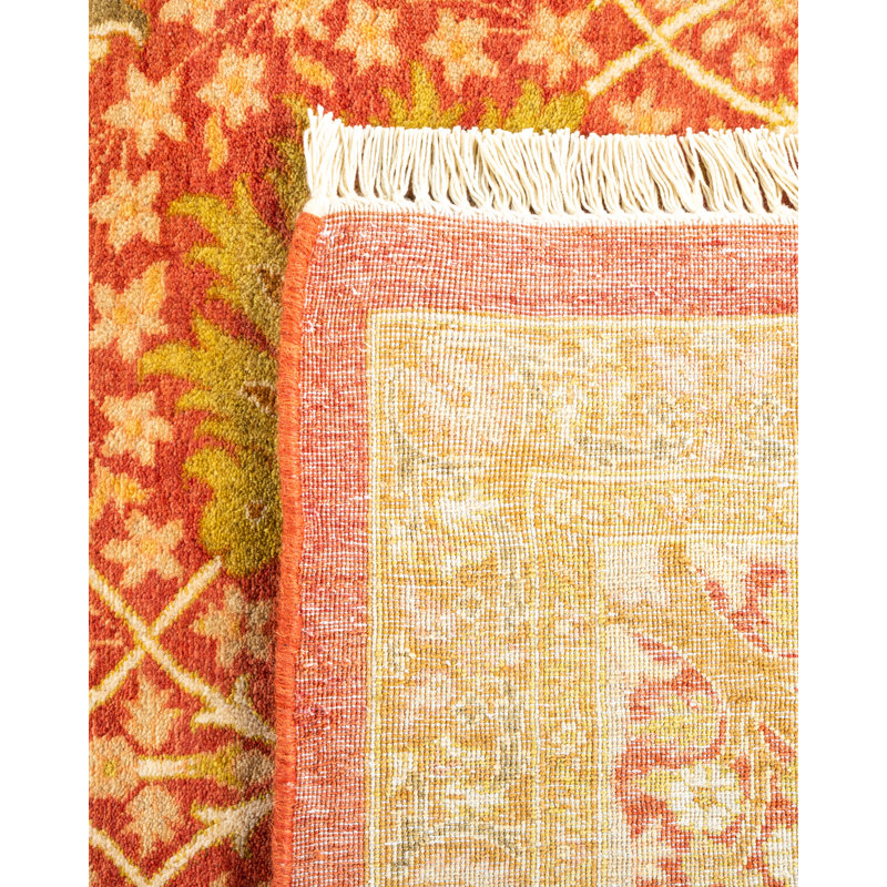Classic One-of-a-Kind 6'1" x 9' Hand Knotted Area Rug
