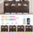 74" LED Farmhouse TV Stand For Tvs Up To 85" With Power Outlets And Adjustable Shelves-163533591-149277936