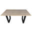 Antigua Metal Base Dining Table