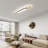 Muscato 1 - Light 43.3" LED Flush Mount-1322168976