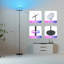  Lampe torchère à DEL 70 po avec commande intelligente et éclairage à intensité variable à intensité variable