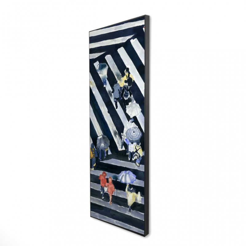 Main Street, reproduction sur toile, H 48 po x l 16 po