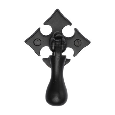 Heritage Brass Fleur-De-Lys Cabinet Drop Pull