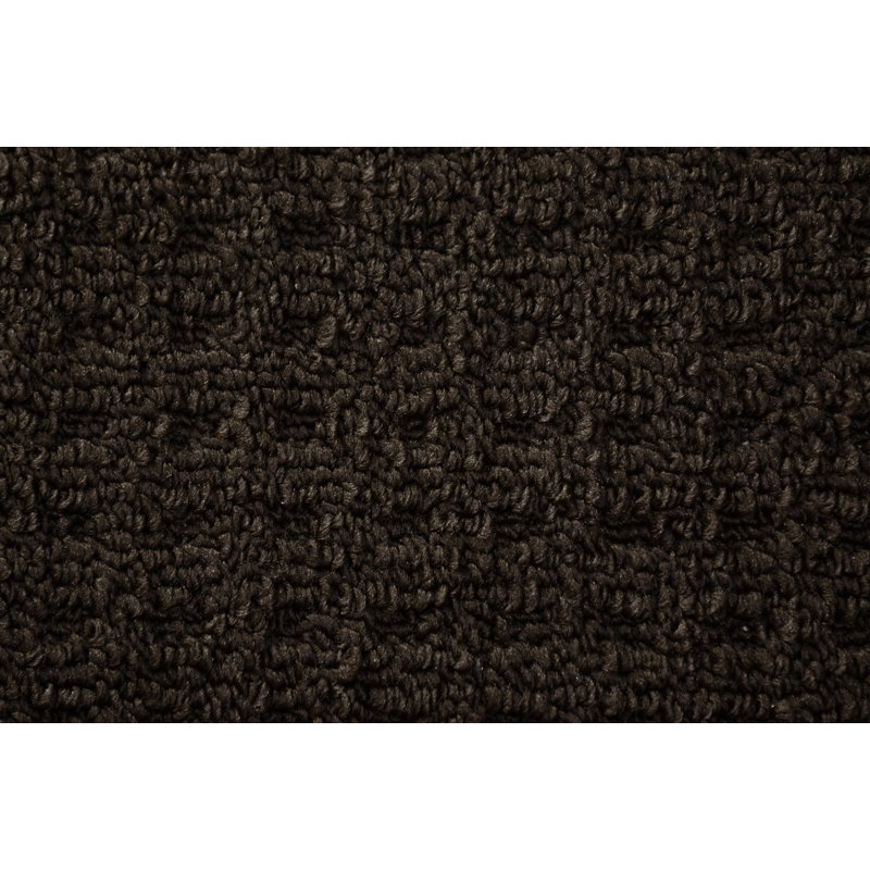 Benji Non-Skid Kitchen Mat, Mocha, Rectangle 1'6" x 2'6"