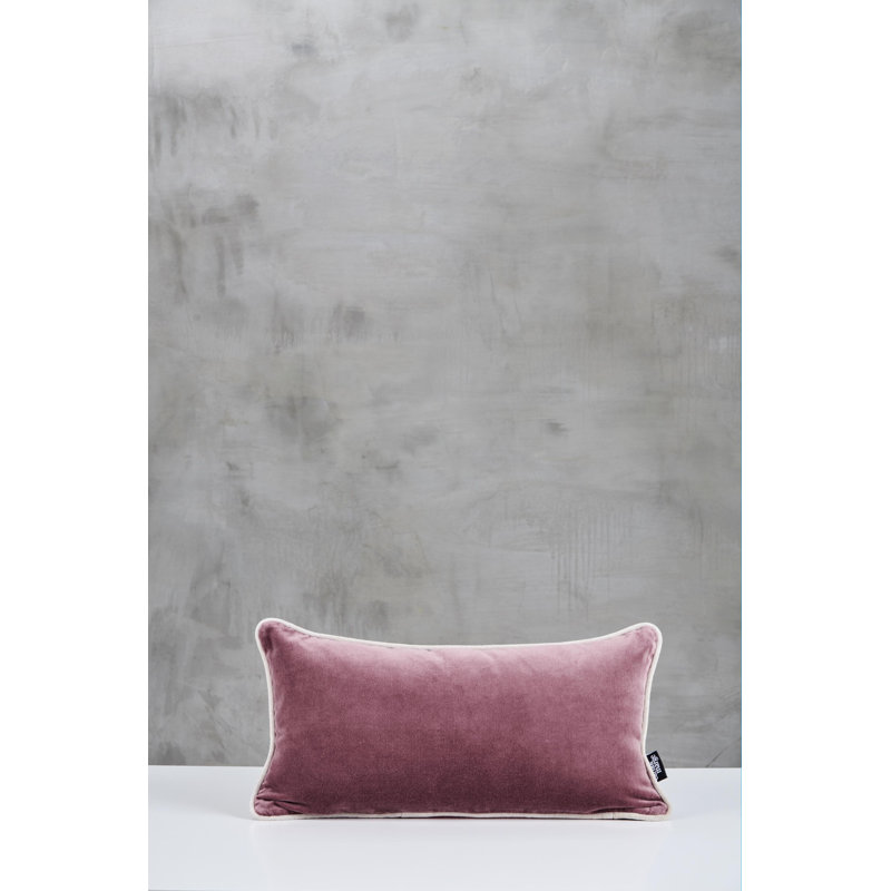 Daskia Rectangular Cushion, 25 x 50cm, Mauve
