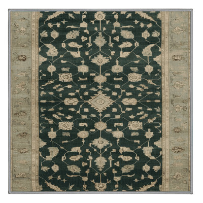 Tapis gris lavable à la machine