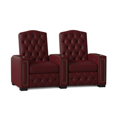 Regal HR Series 69.75" Wide Power Recliner Home Theater Seating with Cup Holder by Winston Porter