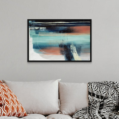 «Misty Waterfall» par Megumi Akiyama, reproduction d'art graphique sur toile
