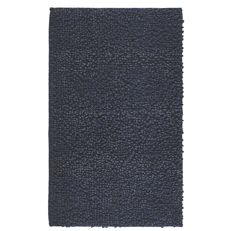 Twist Bath Rug, 24" W x 39" L, Navy
