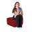 Upholstered Pie Ottoman 12" Height-101545354