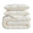 Laura Ashley Solid Satin Pintuck Reversible Comforter Set-125385609-125385610