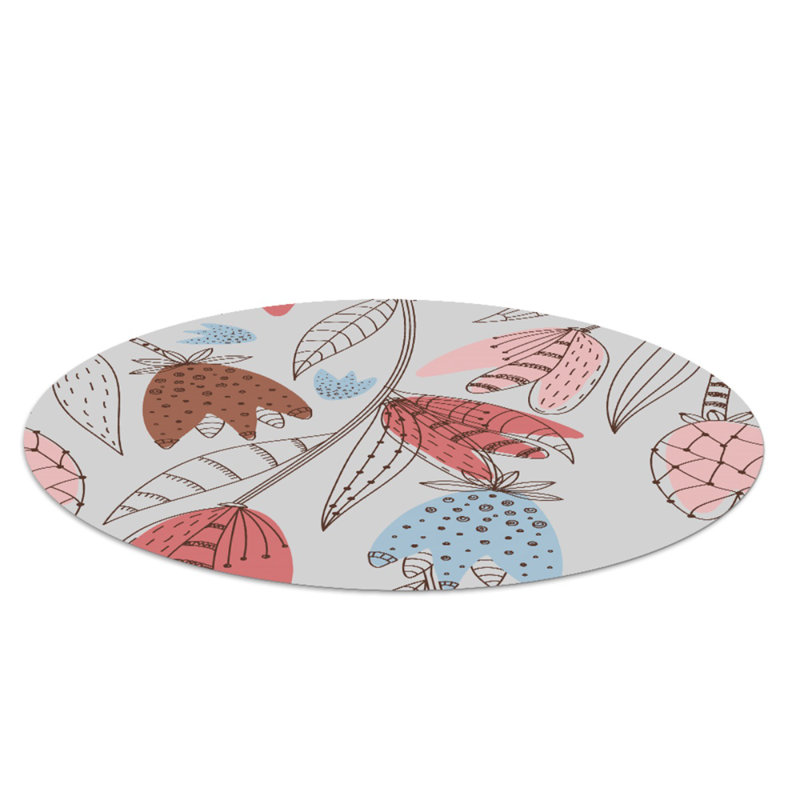 Berning Hard Floor Straight Round Chair Mat
