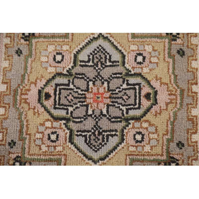 One-of-a-Kind Runner 2'6'' X 7'10'' New Age Runner Wool Area Rug in