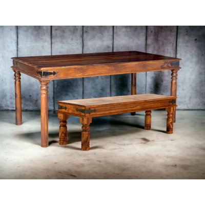 Fanch Solid Wood Dining Table