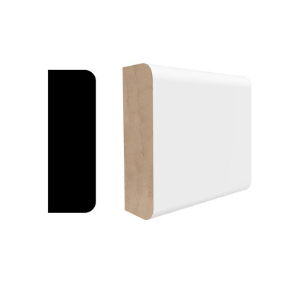 RMM M142 1/4 in.D x 3/4 in.W x 96in.L Primed Finger-Joined Pine Screen Mould  3-pcs 24 Ft Total