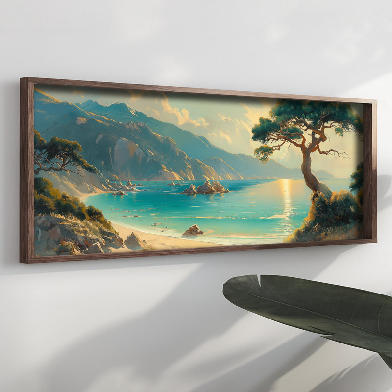 Élégante peinture décorative en panneau de fibres à densité moyenne, 15,7 x 47,2 x 0,1 pouces | 100% panneau de fibres à densité moyenne avec épaisseur de 3 mm, cadre 100% bois de pin | Œuvre d'art imprimé UV pour la décoration intérieure, le salon, le bureau, l'esthétique moderne