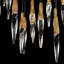 Kindjal 23 Light Crystal LED Multi-Light Pendant-1523346246