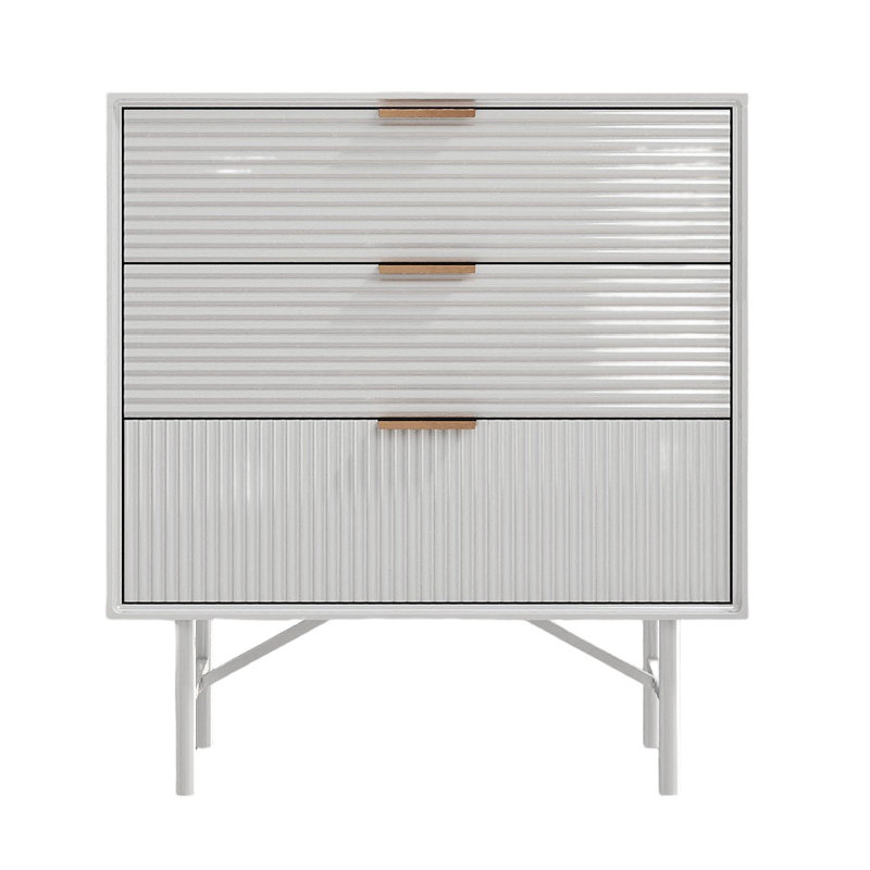 Metal Rectangle Accent Cabinet