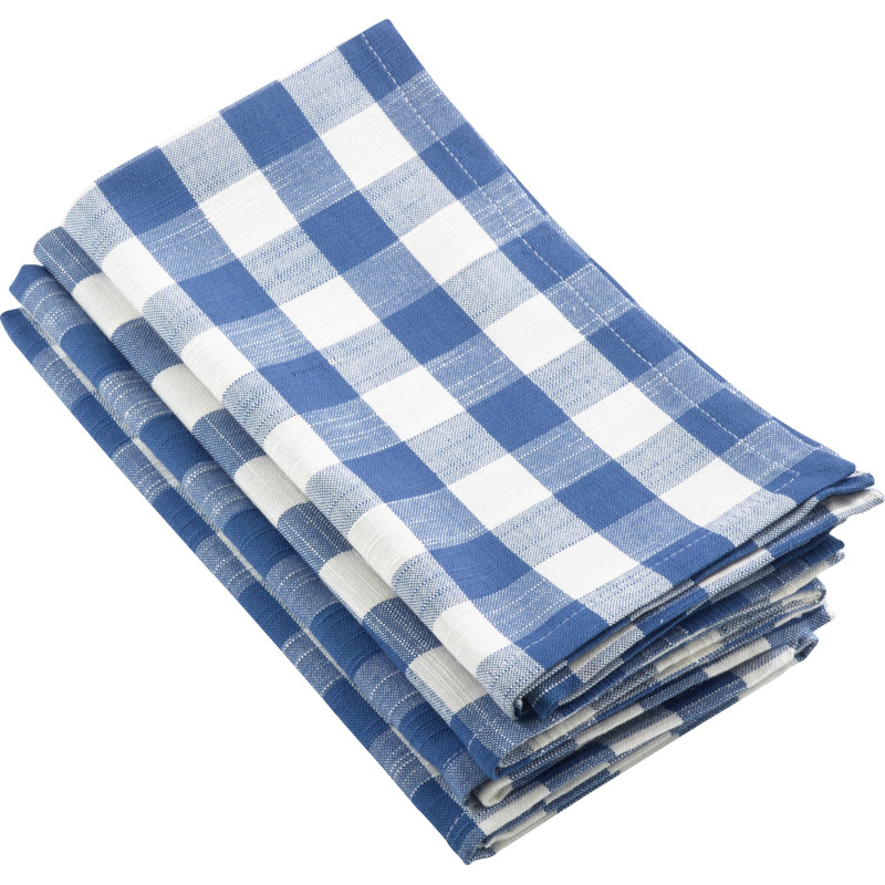 Serviette de table Utopie, Bleu français