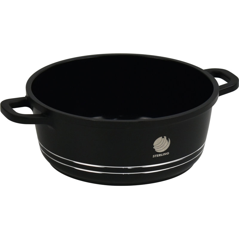 Latitude Run Birkle Glass Braiser, 2.6