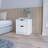 White 2-Drawer Nightstand-812879293