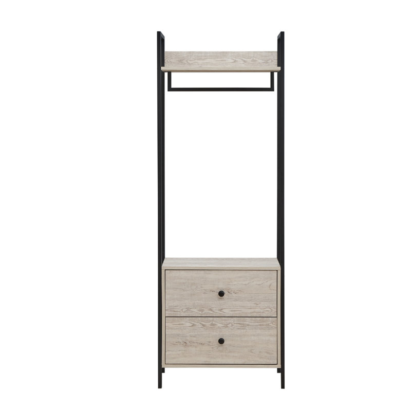 Zaira 63.8cm Closet System, Ash Oak