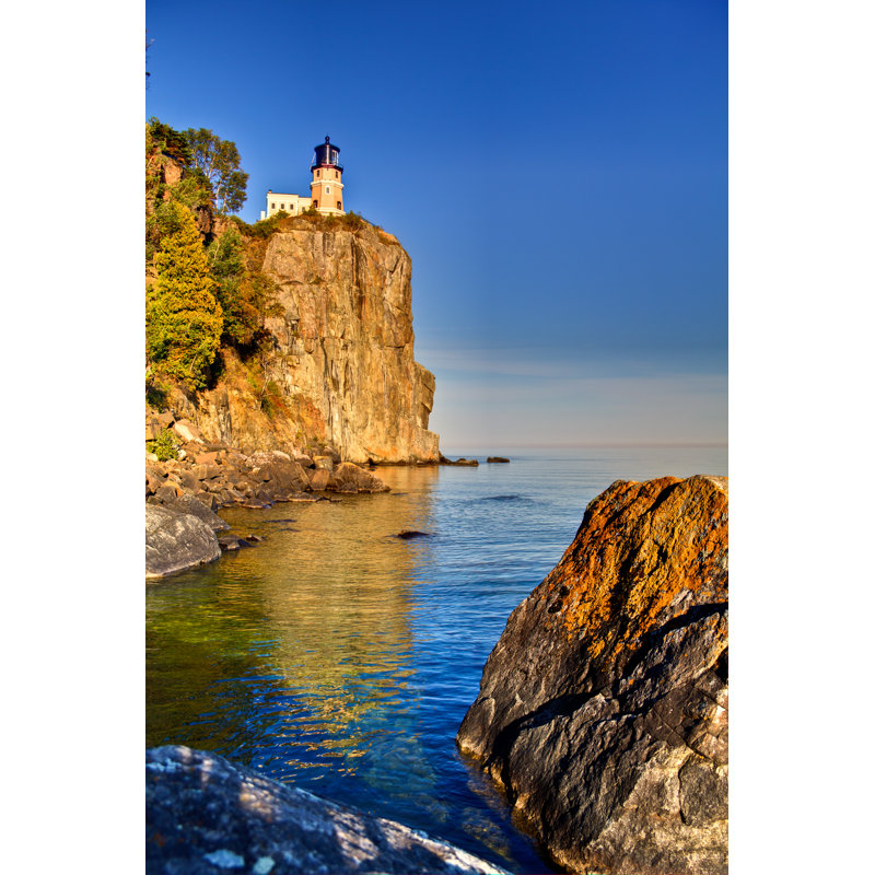 Lighthouse by Kingoftreno - Wrapped Canvas Print, 46cm H x 30cm W x 3.8cm D