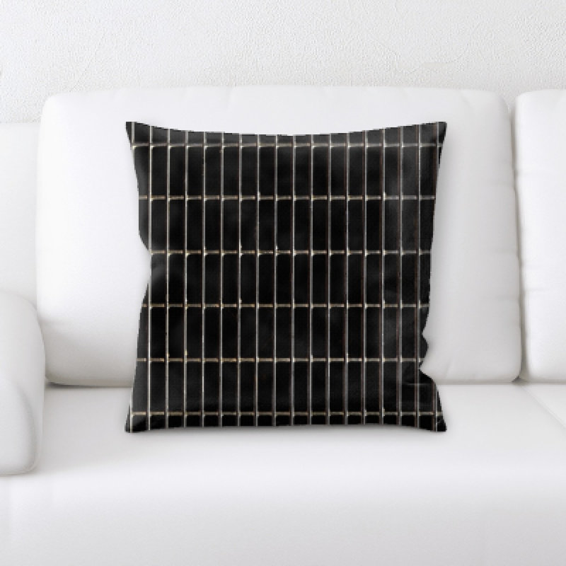 Coussin décoratif texture abstraite Burson