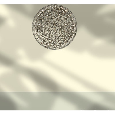 Luminaire suspendu sphère 1 lumière Renita