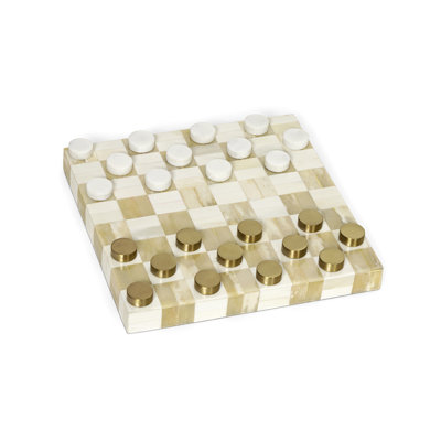 Bennett Checker Game Set (Natural)