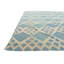 Tapis bleu clair 8 x 10 Petrella