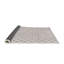 Tapis gris/rouge à motifs Billerica-775473604