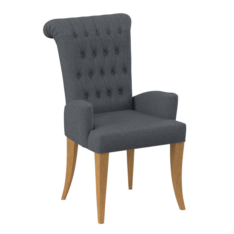 Petit fauteuil de salle à manger Gossamer, Ambre, 100% polyester Elise Harbor