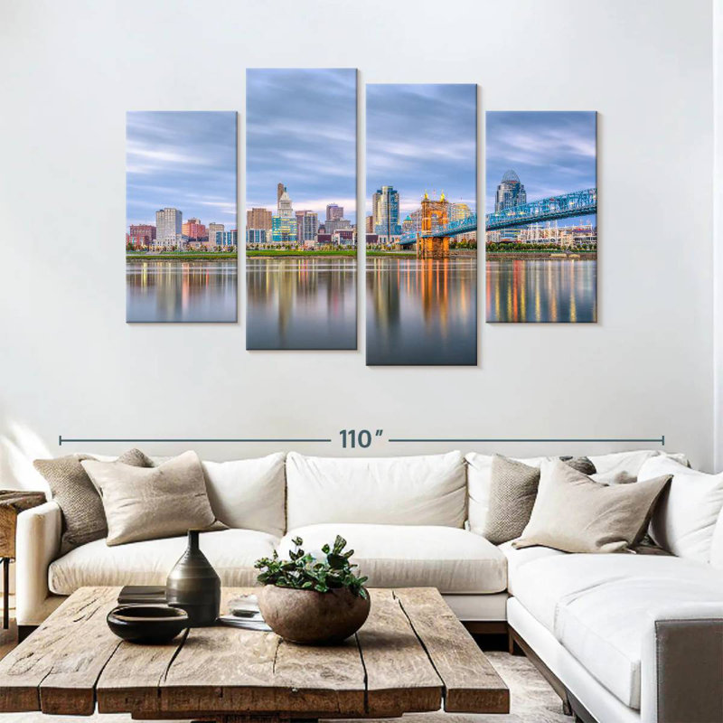 Arney Cincinnati River Skyline