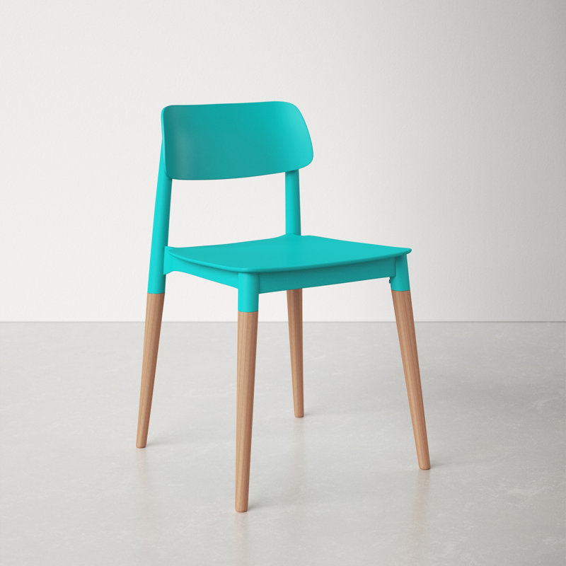 Jago 17.7'' H Side Chair, Turquoise, 1