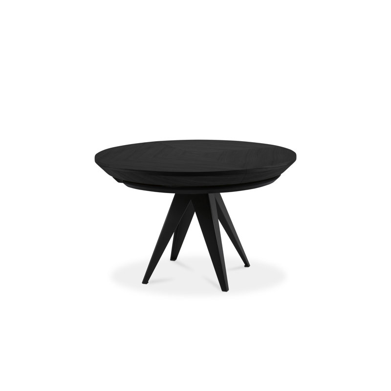 Toni, H76 x L220 x W120cm, Black Oak Veneer