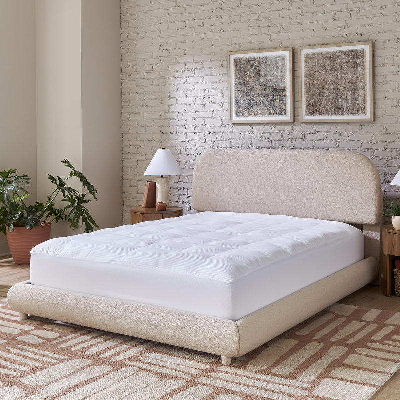 Protège-matelas en duvet synthétique Indulgence, double, Lit double