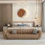Banc rembourré en cuir Sheletta-2134604664
