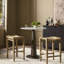 Norma Stool with Solid Wood Frame
