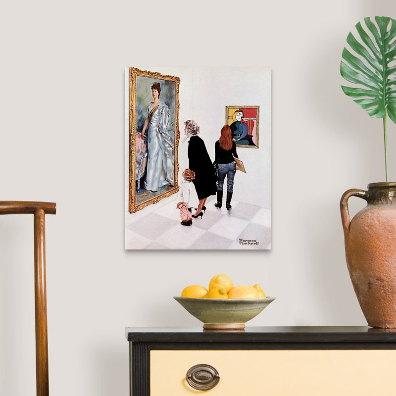 Picasso Vs. Art mural Sargent, Toile tendue, H 20 po x l 16 po x P 1,25 po