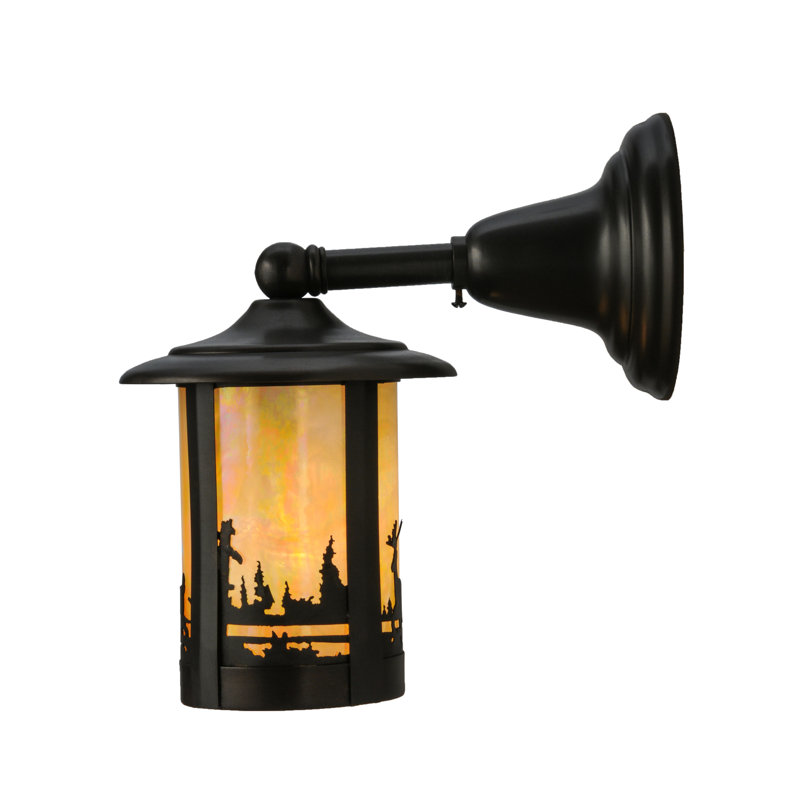 Rustic Lodge 1 - Light Armed Sconce