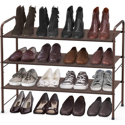 20 Pair Stackable Shoe Rack