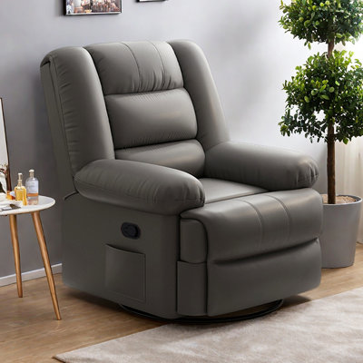 Sieger Rotating Recliner with Storage Pocket