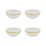 Domo Gold Porcelain Cereal Bowl