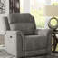 Fauteuil inclinable électrique en similicuir Gordils-713640989
