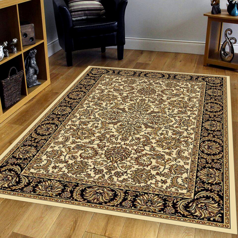 Oriental Indoor Rug, Rectangle 9'10" x 12'10"