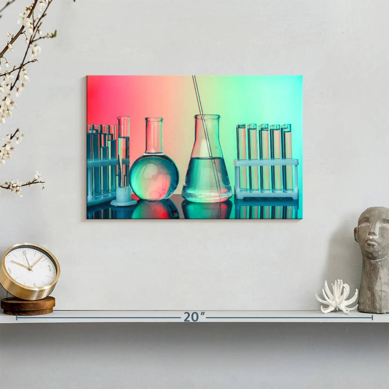 Keiri Chemistry, 8" H x 12" W